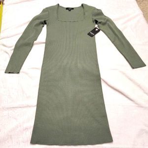 Guess Green Sweater Dress